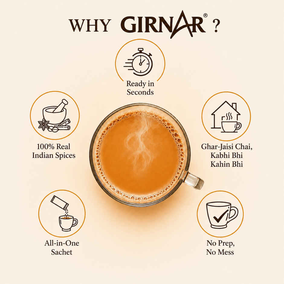 Girnar Ginger Chai Instant Tea Premix