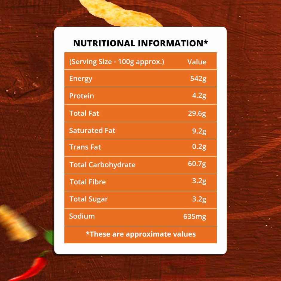 Kab's Jackpot Schezwan Chilli Sticks