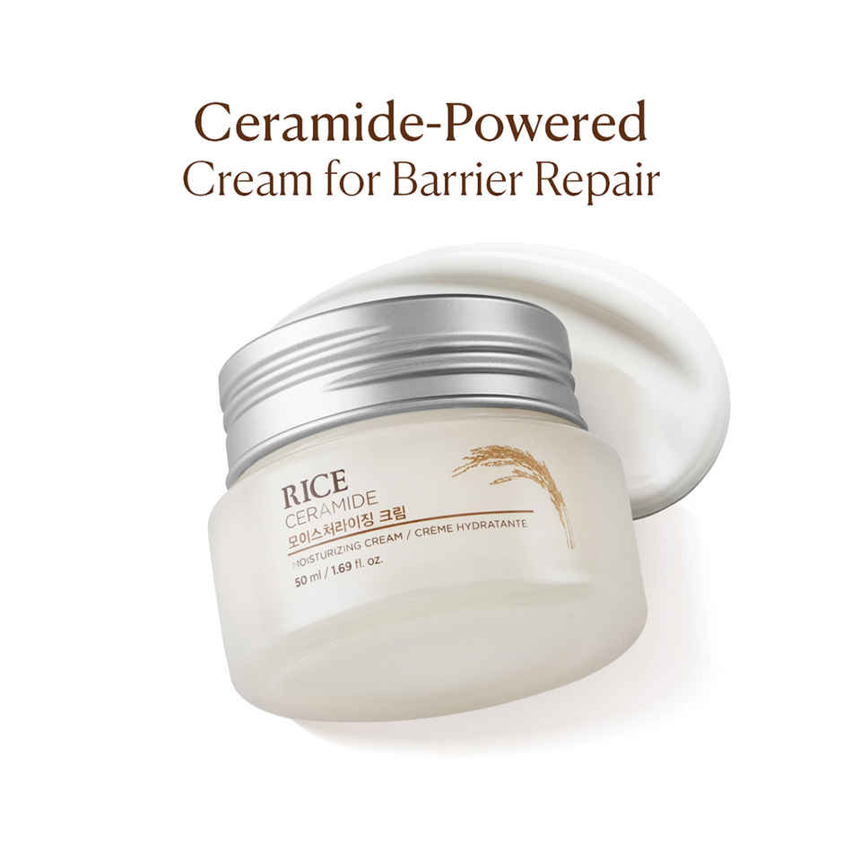 The Face Shop Rice & Ceramide Moisturizing Cream (Unisex)