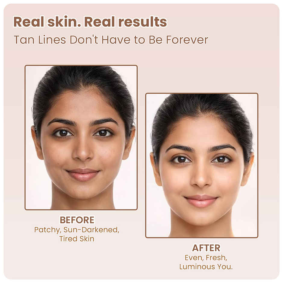 TNW The Natural Wash De-Tan Face Pack for Glowing Skin and Tan Removal with Orange Extract