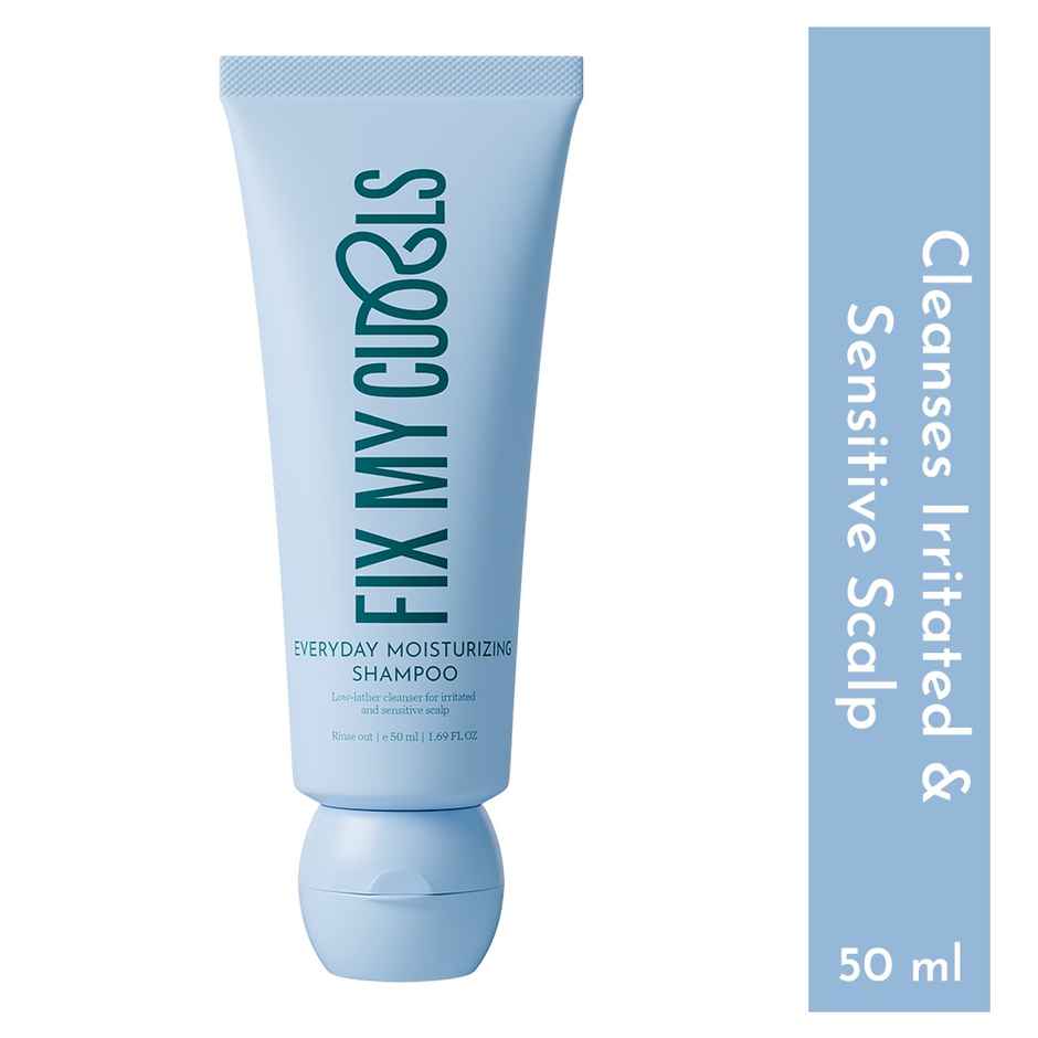 Fix My Curls Everyday Moisturizing Shampoo For Curly, Dry Hair No Sulphate & Silicone Hair Cream
