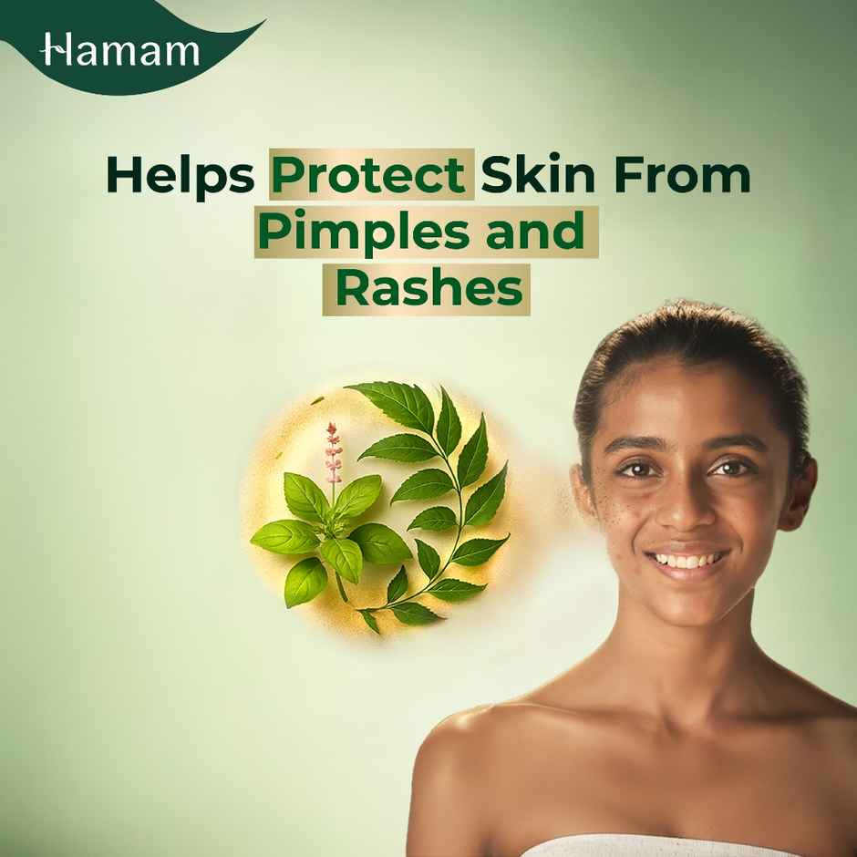 Hamam 100% Neem pure oil Soap bar 150 g * 3