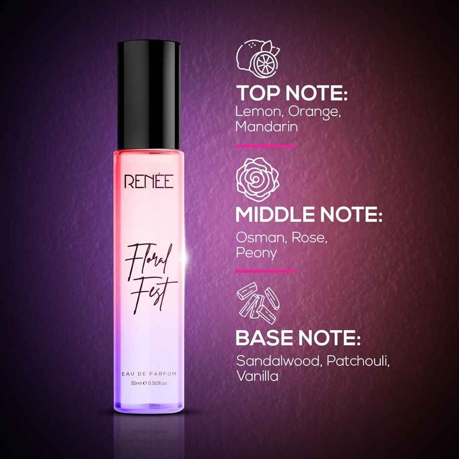 Renee Women's Floral Fest Eau De Parfum | Premium Long-lasting Fragrance