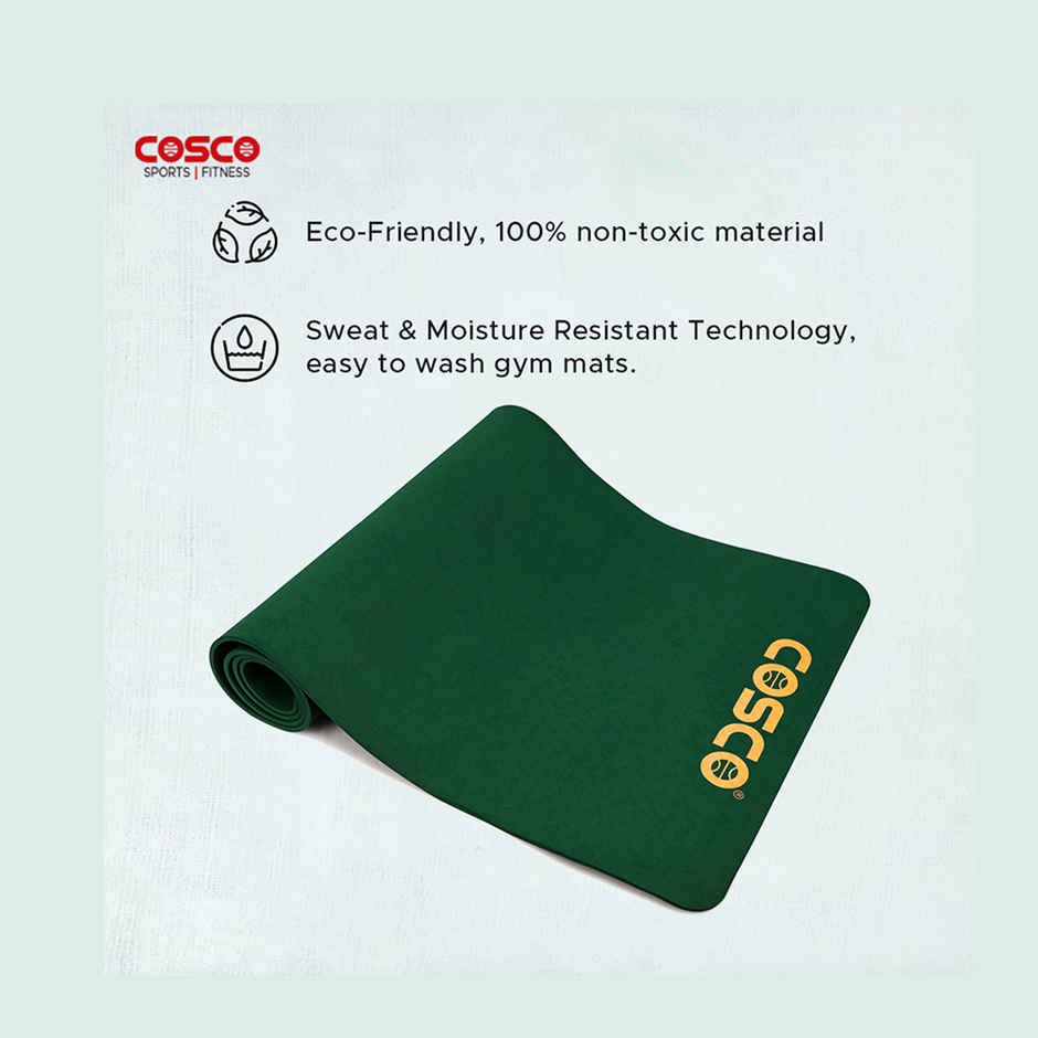 Cosco Yoga Mat Chakra-4Mm 1.00 Piece|Made In India