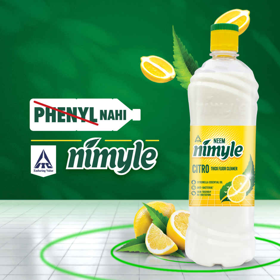 Nimyle Citro Floor Cleaner | Citronella + Neem | Skin Friendly