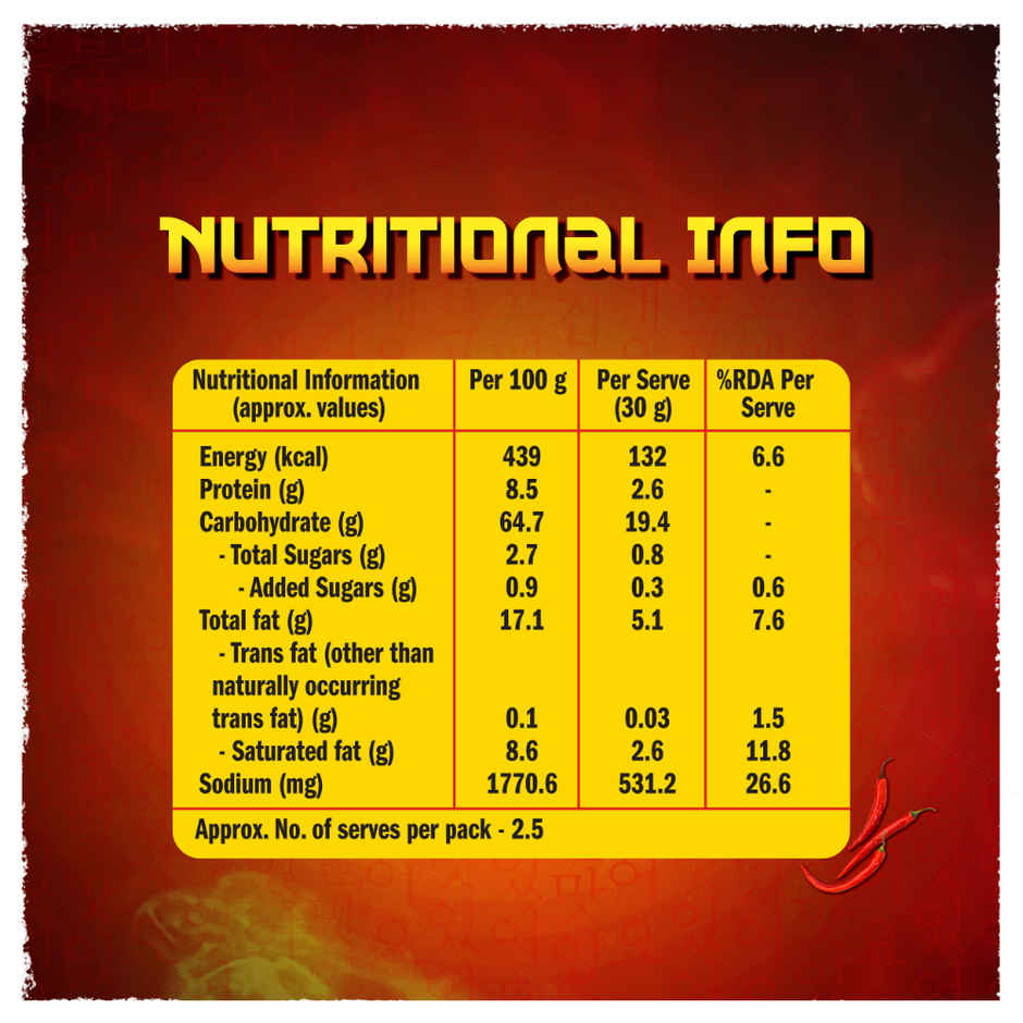 Sunfeast Yippee! Korean Noodles Fiery Hot