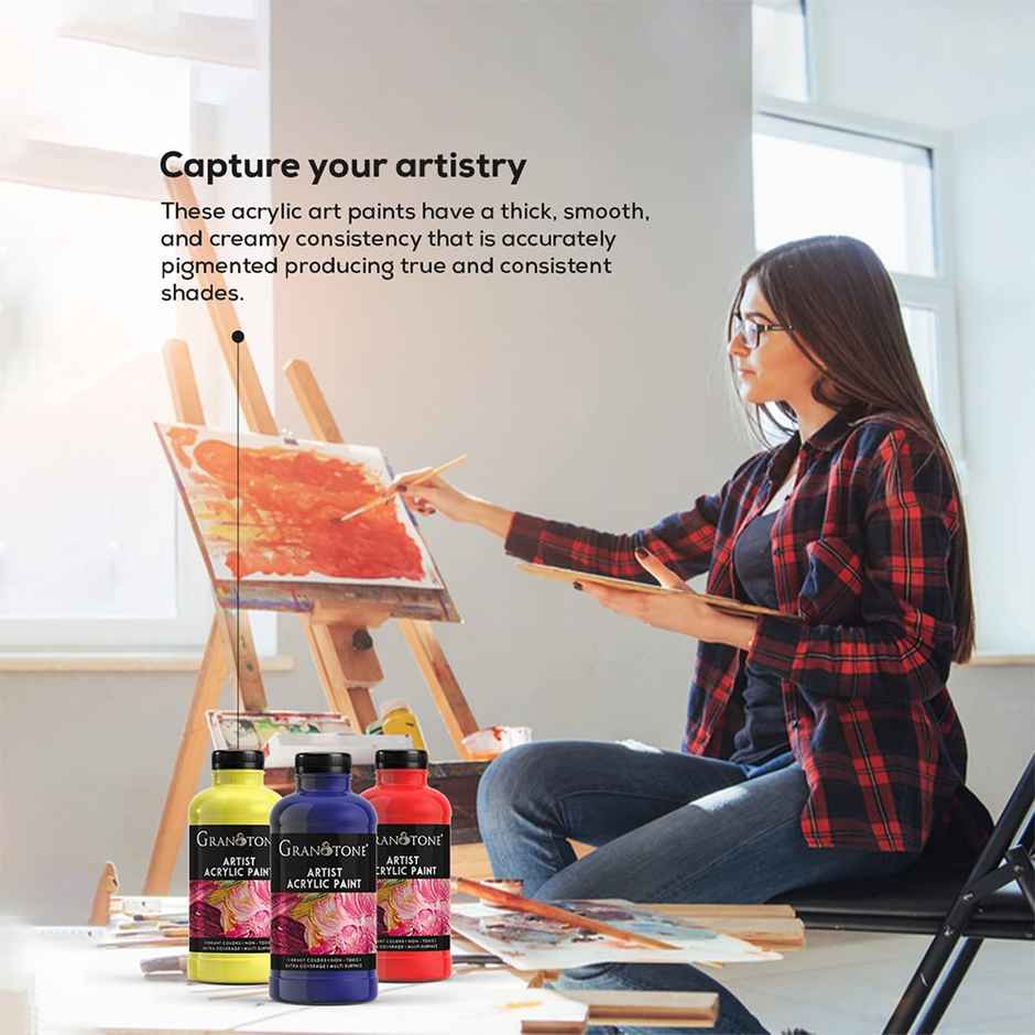 Granotone Artist Acrylic Color | Black