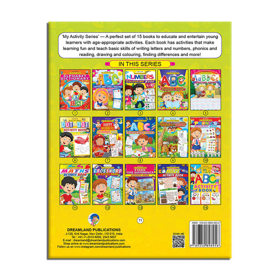 Dreamland My Activity Maths Activity Book for Kids Age 2 to 5