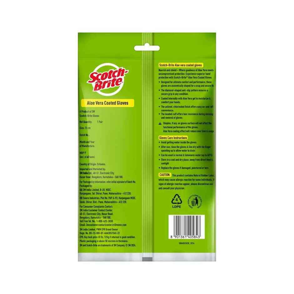 Scotch-Brite Aloevera Coated Gloves