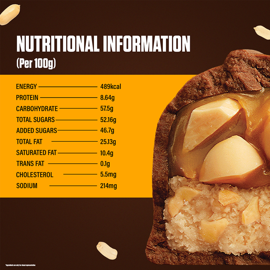 Snickers Butterscotch Flavoured Chocolate Bar | Loaded with Crunchy Peanuts, Nougat & Caramel