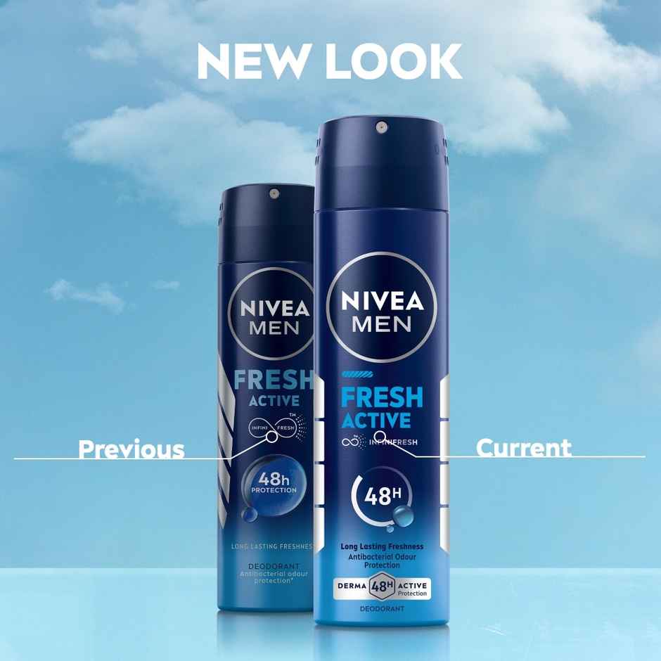 Nivea Men Deodorant Fresh Active 48h Long lasting Freshness Combo