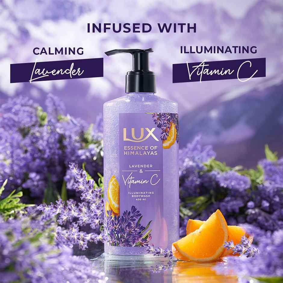 Lux Lavender and Vitamin C Shimmer Body Wash
