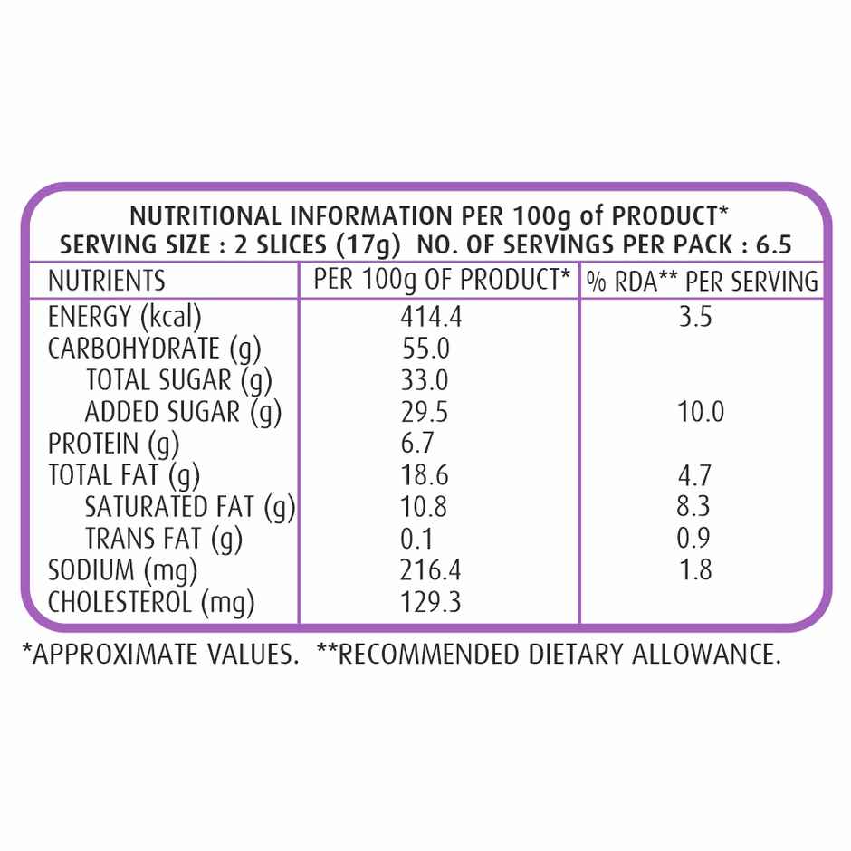 Winkies Marble Slice Cake | Bakery Delight