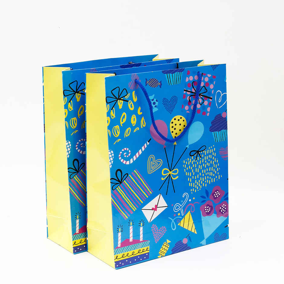 Archies Birthday Bash Print Paper Bag | Large