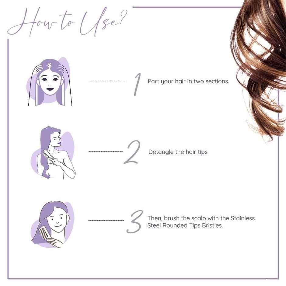 Sanfe Stunner Anti-Dandruff Hair Comb