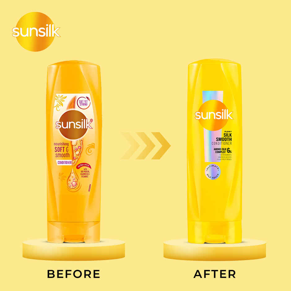Sunsilk Flowy Silk Smooth conditioner