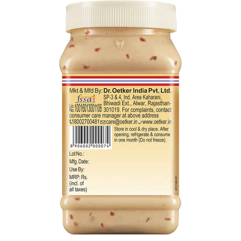 Dr. Oetker FunFoods Veg Cheese & Chilli Sandwich Spread