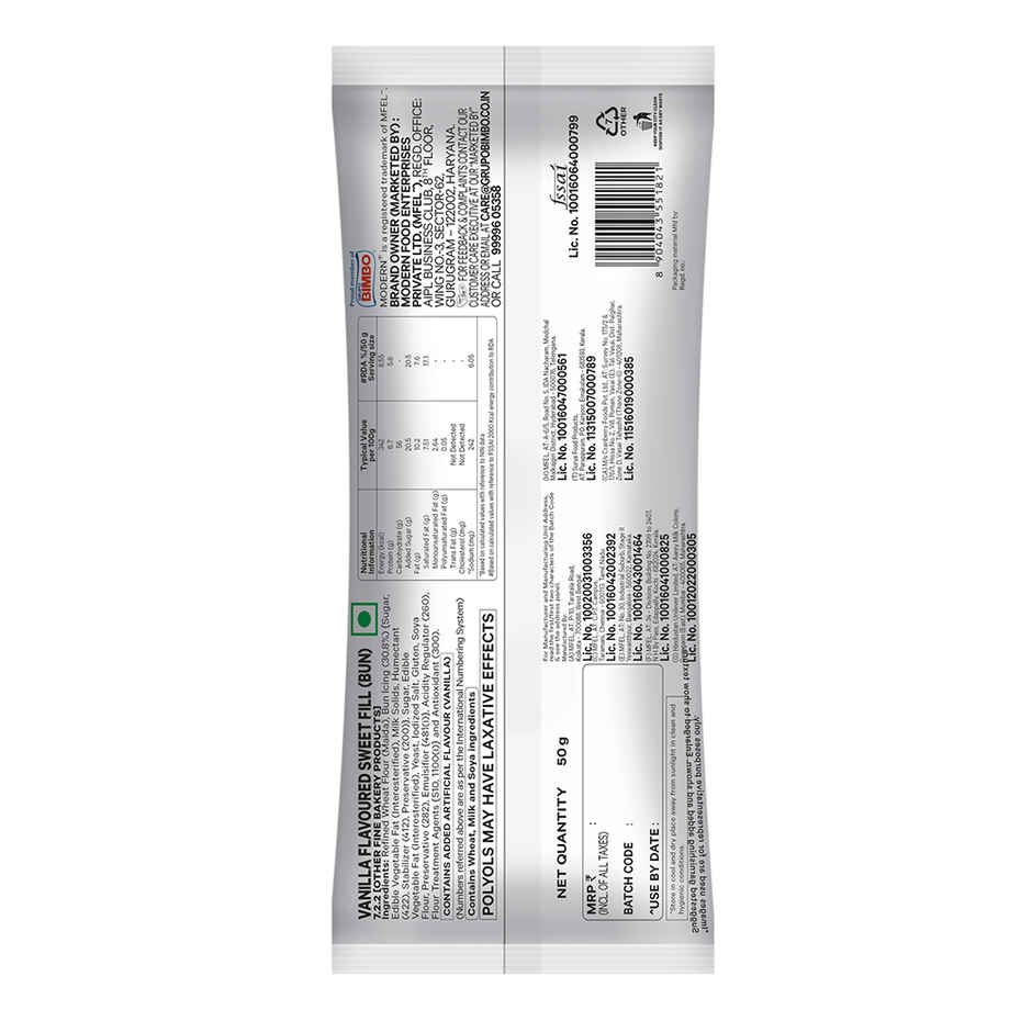 Modern Vanilla Sweet Fill