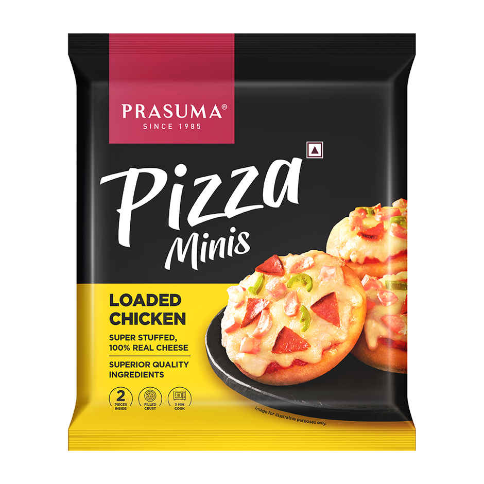 Prasuma Loaded Chicken Pizzaminis