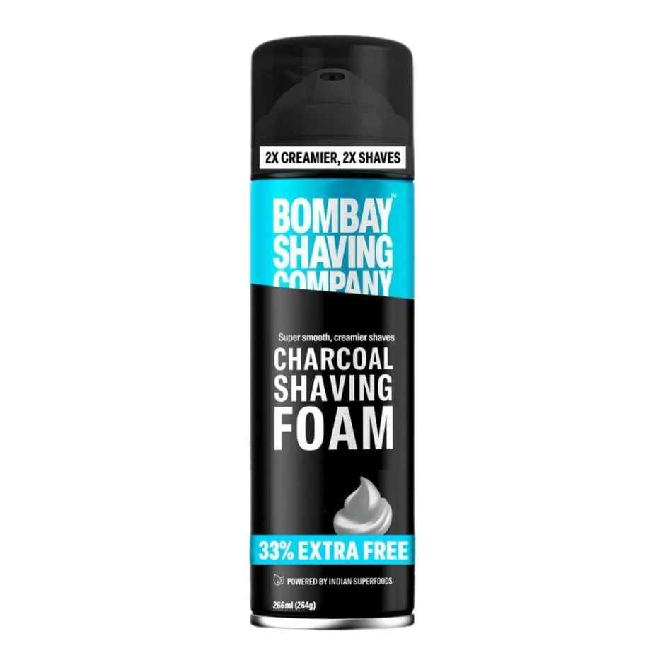 Bombay Shaving Company Charcoal Shaving Foam For Men