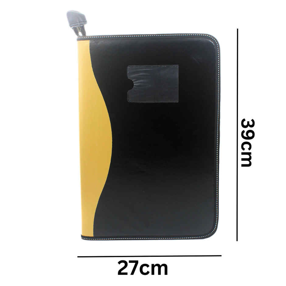Leather Multipurpose 20 Sleeve File Folder For Certificates And Documents