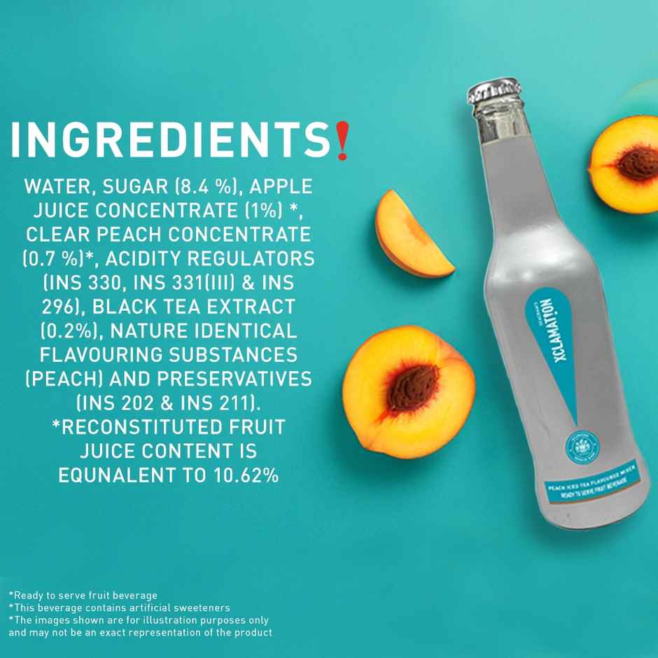 Xclamation Peach Iced Tea | LIIT Cocktail & Mocktail Mixer