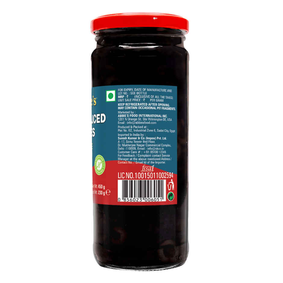 Abbie's Black Slice Olive