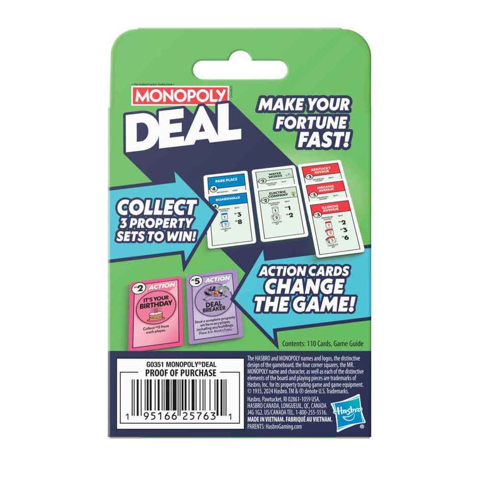 Hasbro Monopoly Deal Refresh
