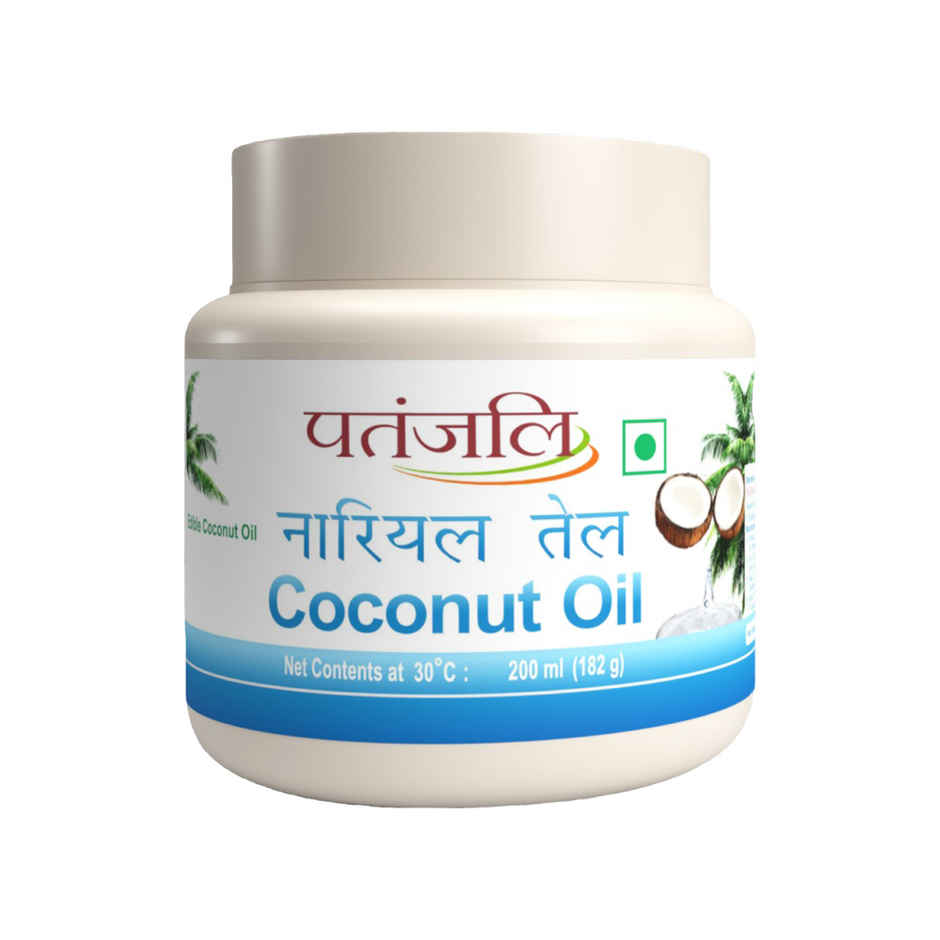 Patanjali Coconut Oil Jar Nariyal Ka Tel for Strong and Long Hair Jar