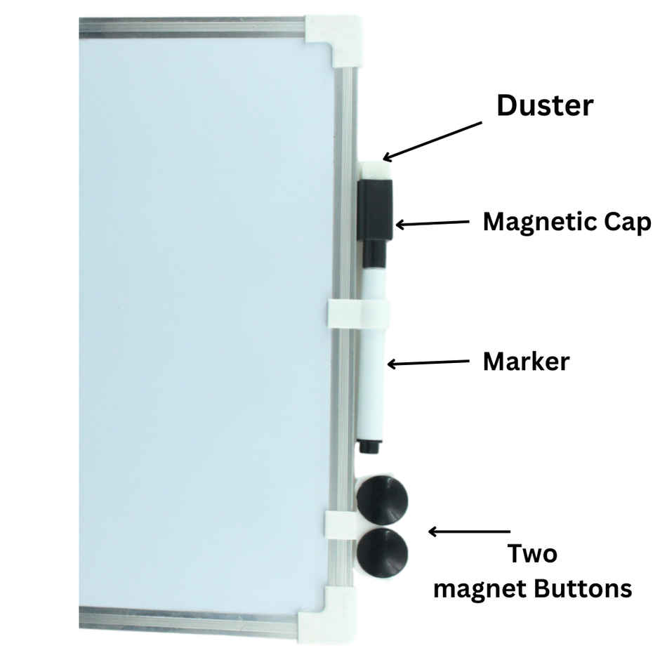 Double Sided Magnet Whiteboard & Chalkboard