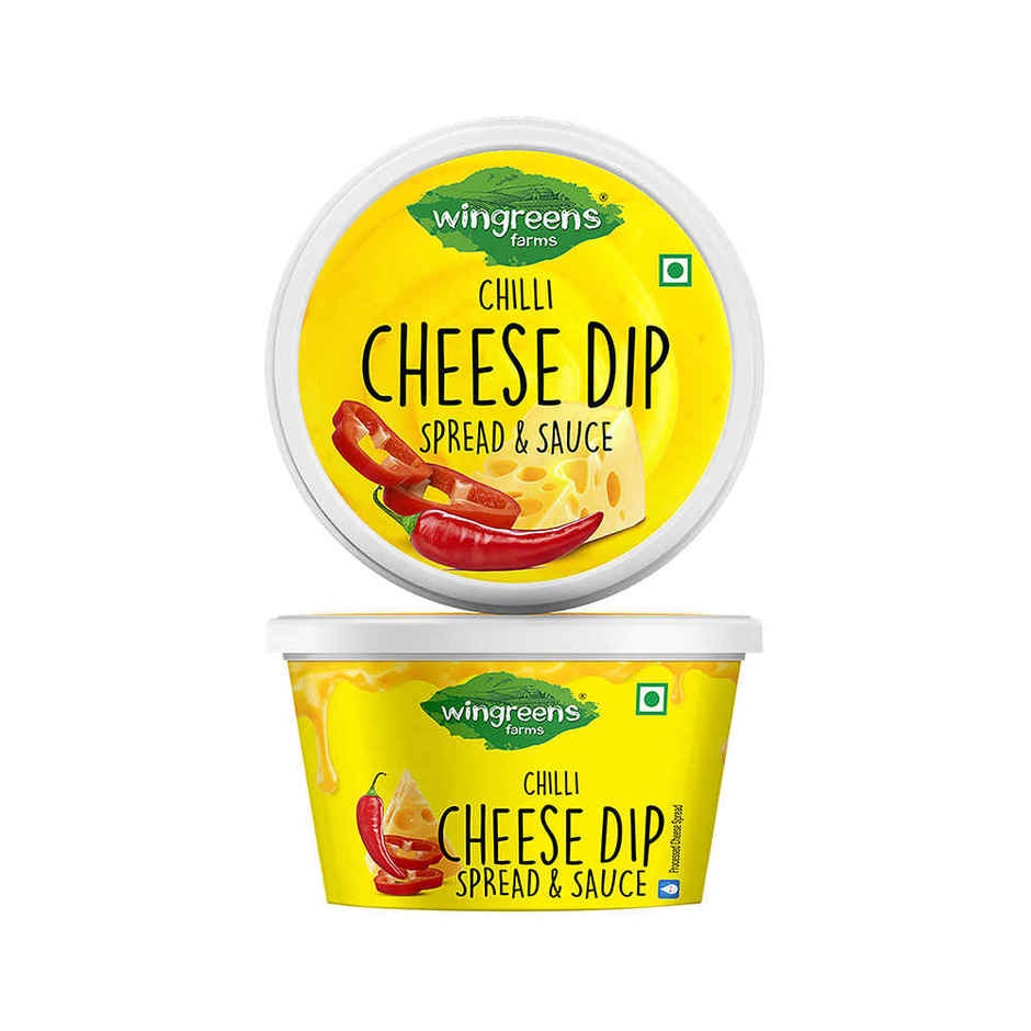 Wingreens Farms Chilli Cheese Dip | Cheese Spread | Cheese Sauce
