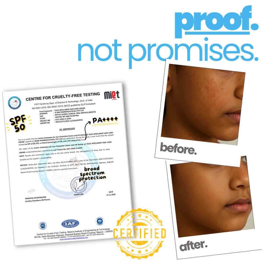 Tuco Kids Sunsreen SPF50 Broad Spectrum Protection