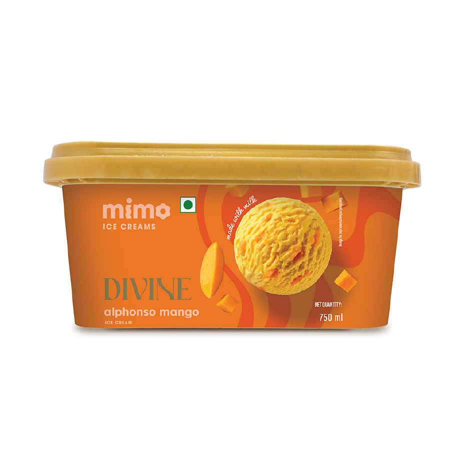 Mimo Alphonso Mango Divine Ice Cream Tub