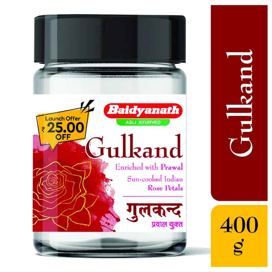 Baidyanath Gulkand Gummy Indian Rose Petal Jam
