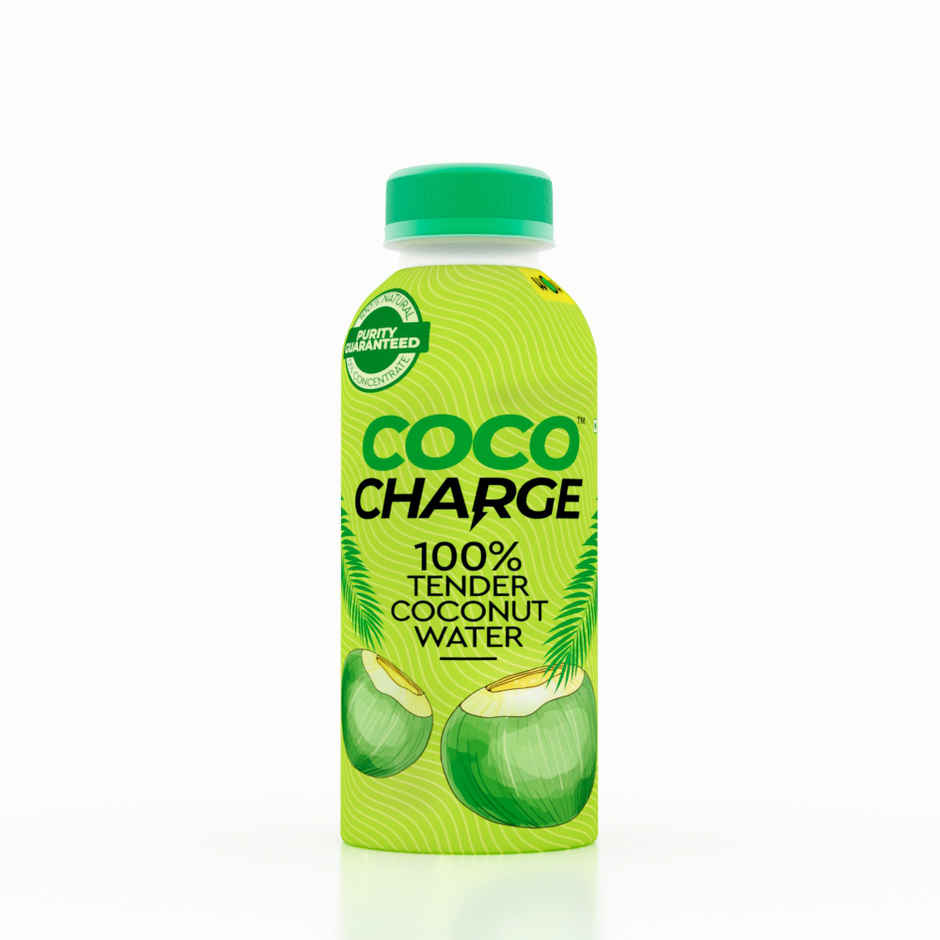 Wow Coco Charge Tender Coconut Water | Pure Coconut | No Added Sugar | No Concentrate | Bottle