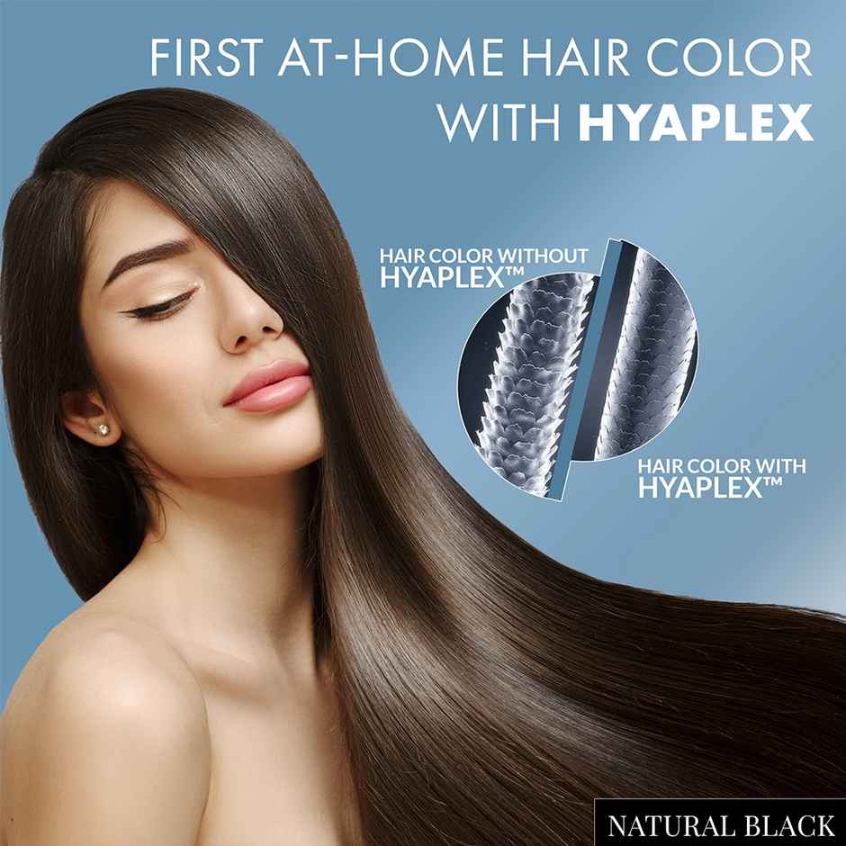 ThriveCo Coloring Shampoo With Hyaplex For Rich - Shiny Colored Hair | Ammonia-Free | Natural Black