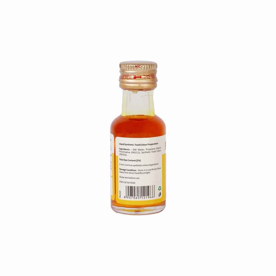 Puramate Liquid Food Colour| Yellow | Baking Ingredient