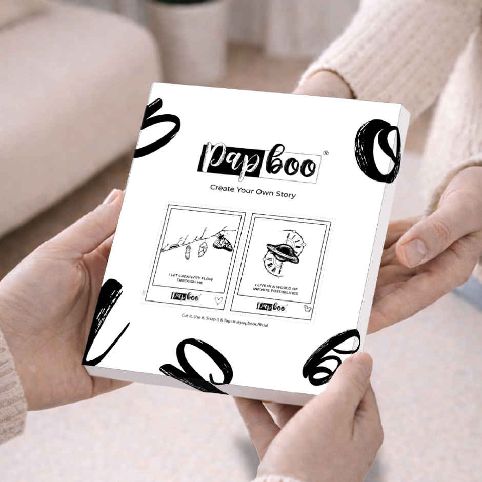 Papboo Flower Women Single Ruled Hardbound Notebook Diary, (22 X 17.5 Cm), 80 Gsm, 140 Pages