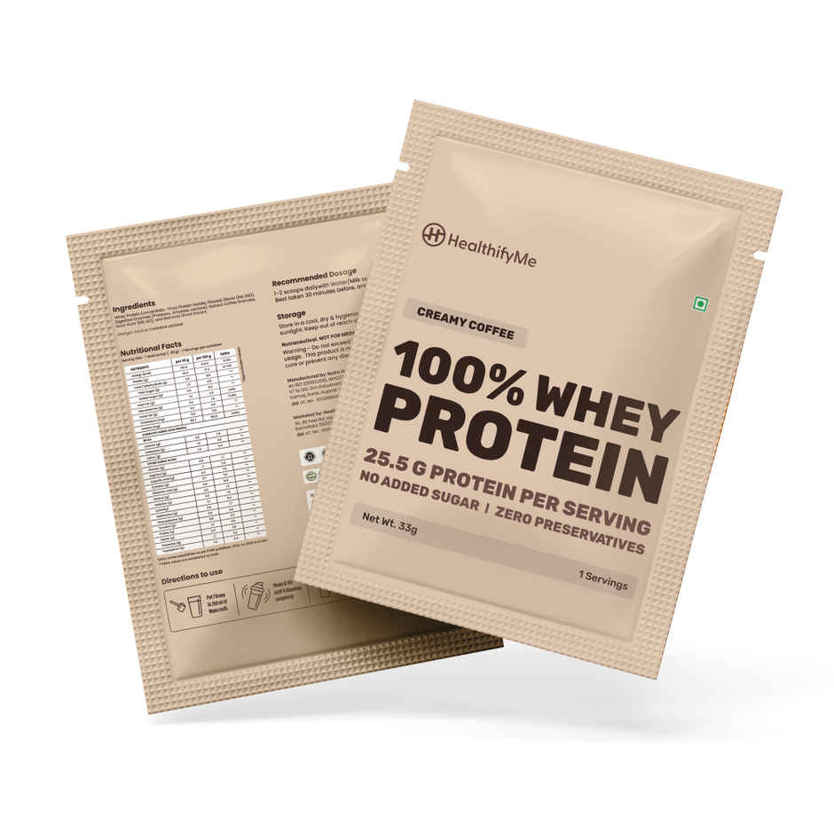 Healthifyme Whey Protein Blend Creamy Coffee