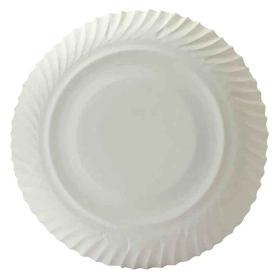 Paper Plate Round | White | 20 cm | SE7EN