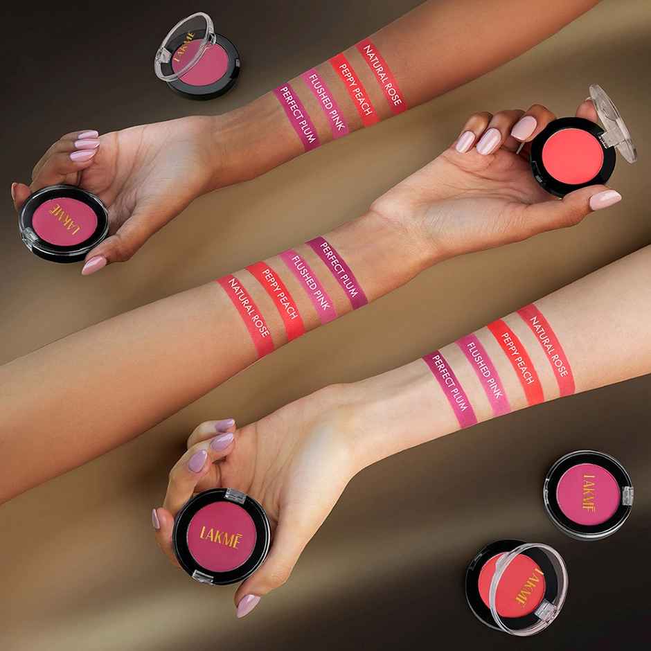 Lakme Face It Blush Flushed Pink B2