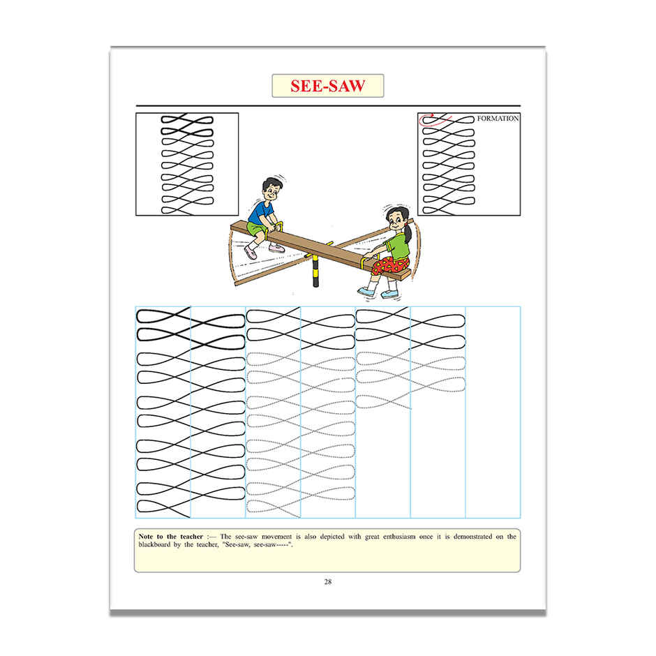 Dreamland Lines and Curves Pattern Writing Part 1