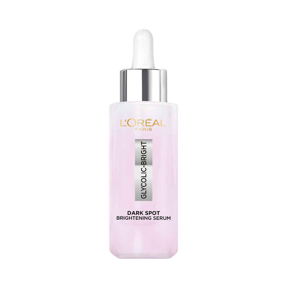L'Oreal Paris Glycolic Bright 8% Melasyl + Niacinamide Face Serum for Brightening Dark Spots