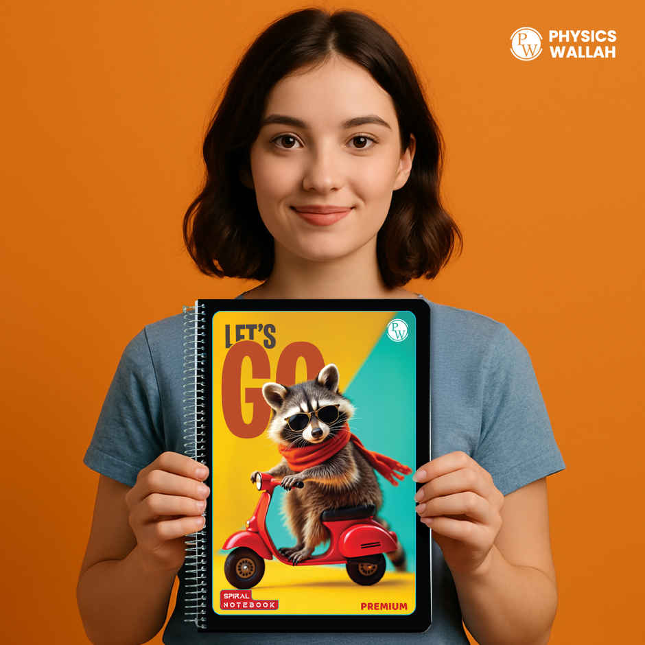 400 Pages A4 Unruled Spiral Notebook | Strong Plastic Spiral Cover