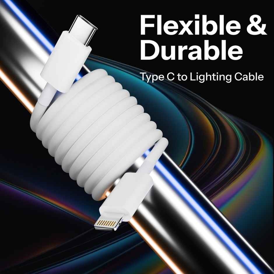 Ailkin C to Lightning Cable for iPhone |1M| White