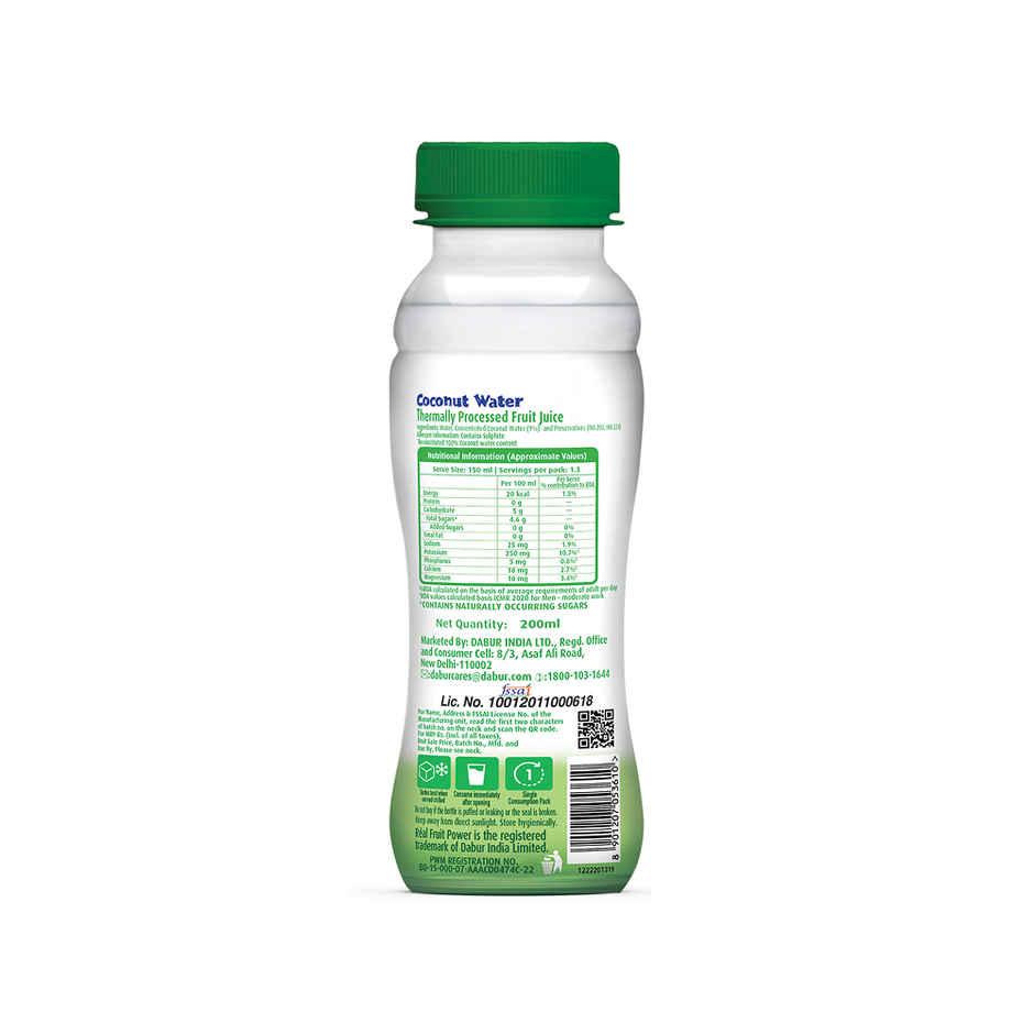 Real Activ Coconut Water - No Added Sugars | Bottle