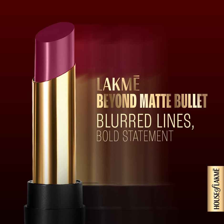 Lakme Absolute Beyond Matte Lip 501 Burgundy Boss