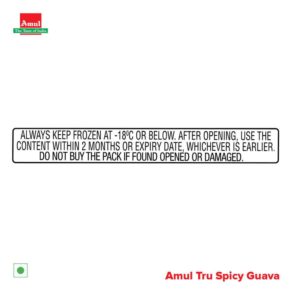Amul Tru Spicy Guava Ice Cream Tub