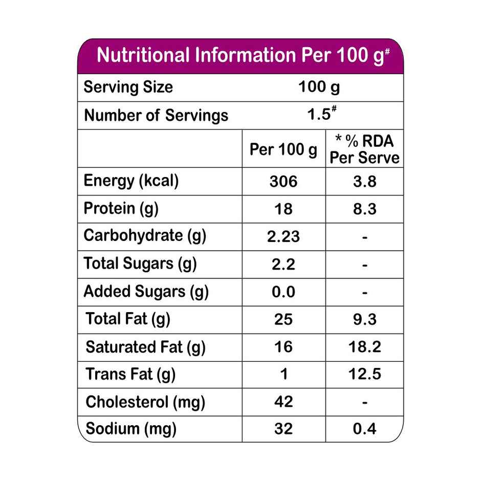 Ananda Paneer | Made from Cow Milk | with Free Curd