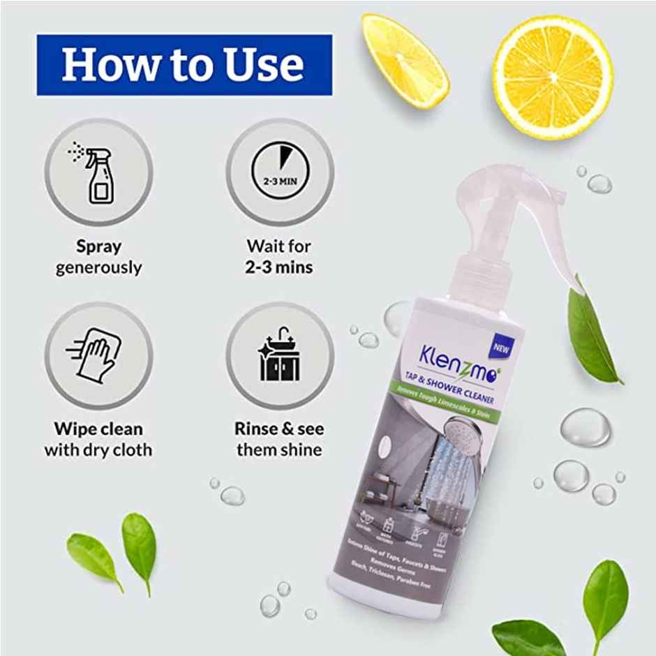 Klenzmo Tap and Shower Cleaner